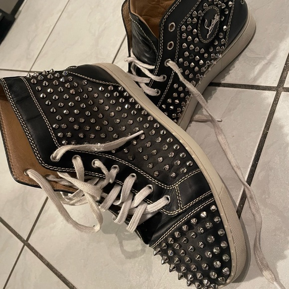 Christian Louboutin silver calf special edition - 11´´ - Picture 3 of 3